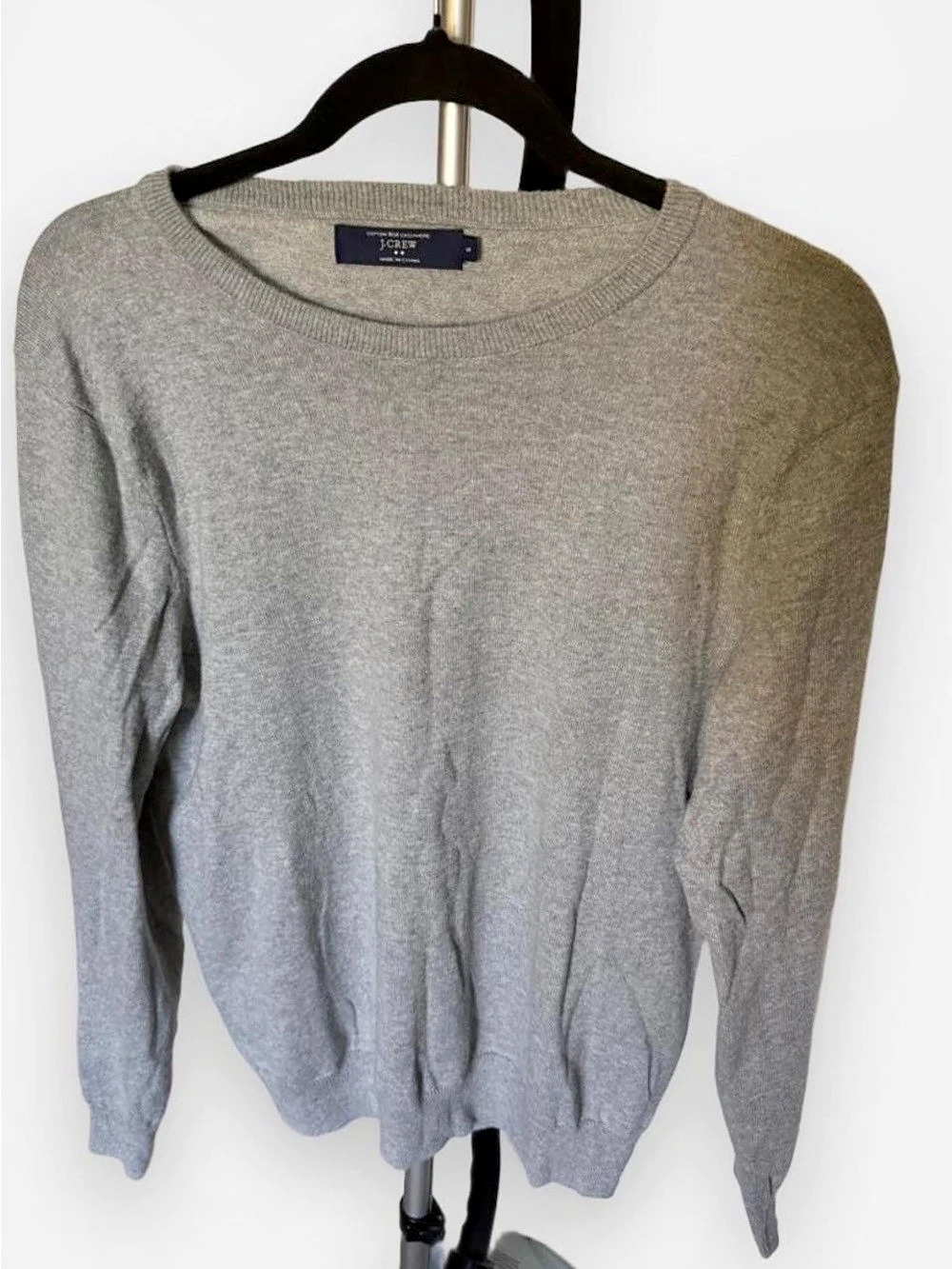 J.Crew Cotton with Cashmere Crewneck Sweater Cotton Cashmere Crewneck Sweater